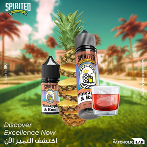 Spirited Pineapple & Rum 3mg 60ml by VapoholicLab