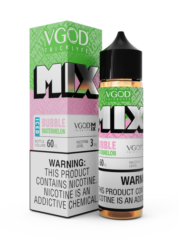 VGOD Iced Bubble Watermelon FREE BASE 3MG 60ML
