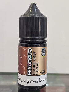 Ferocious Cookie Crisp Cereal SaltNic By VapoholicLabs