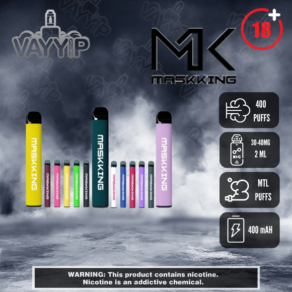 MASKKING HIGH GT KIT DISPOSABLE POD SYSTEM (1 POD)