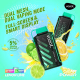 VOZOL Gear Power 20000 Puffs 50mg Dual Mode Disposable Vape