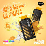 VOZOL Gear Power 20000 Puffs 50mg Dual Mode Disposable Vape