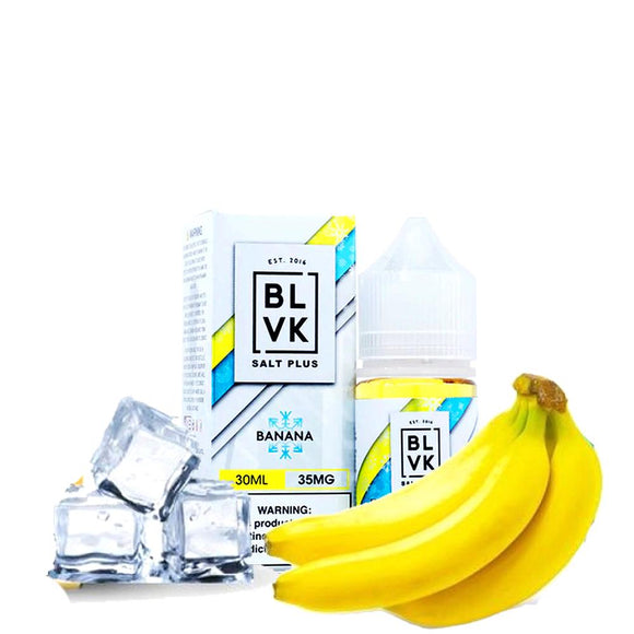 BLVK - ICE BANANA SALT PLUS - 30ML