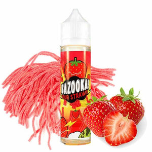 BAZOOKA VAPE - STRAWBERRY SOUR STRAWS