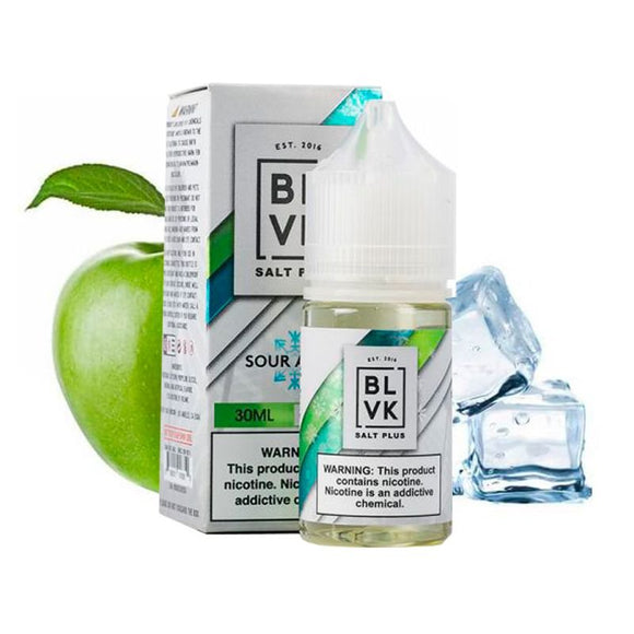 BLVK - ICE SOUR APPLE SALT PLUS - 30ML