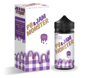 PB & Jam Grape by Jam Monster Eliquid 100ml