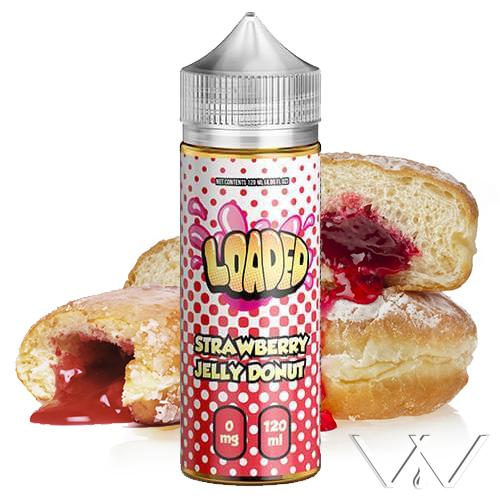 LOADED E-LIQUID - STRAWBERRY JELLY DONUT