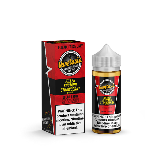 VAPETASIA KILLER KUSTARD STRAWBERRY