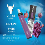 VUDU Filter Disposable 2500 Puffs 5% nicotine