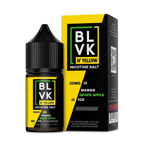 BLVK N’ YELLOW SALTS - MANGO GRAPE APPLE ICE 30ML