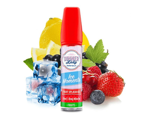 Dinner Lady Ice Moments E Liquid - Fruit Splash 3mg 60ml