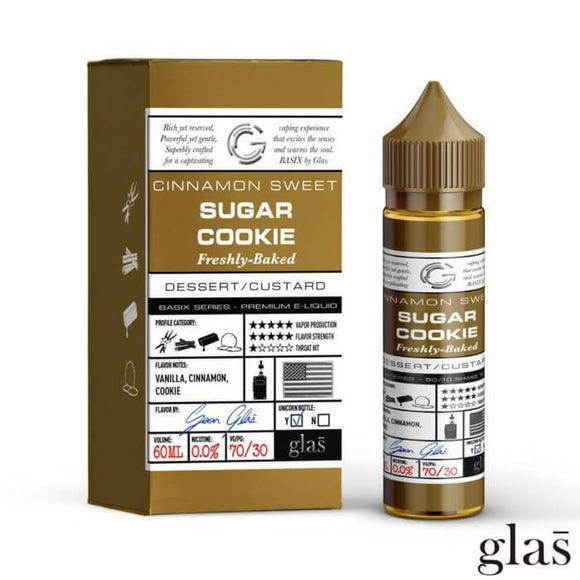 Basix Series - SUGAR COOKIE  BY GLAS - 60ML