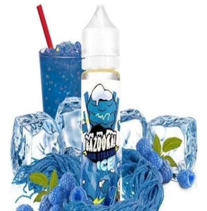 BAZOOKA SALTNIC - BLUE RASPBERRY SOUR STRAWS | BAZOOKA VAPE