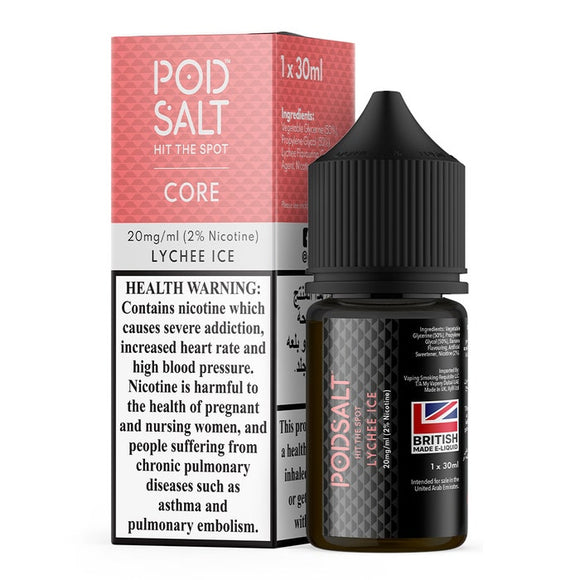 POD SALT CORE - LYCHEE ICE 30ML (UAE)