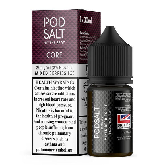 POD SALT CORE - MIXED BERRIES ICE 30ML (UAE)