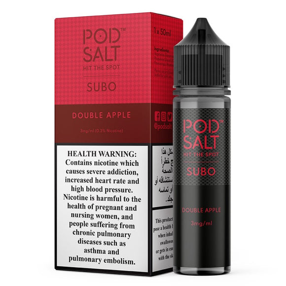 POD SALT SUBO - DOUBLE APPLE 50ML (UAE)