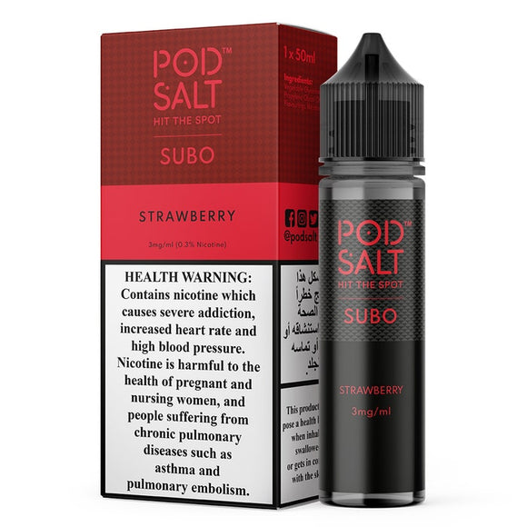 POD SALT SUBO - STRAWBERRY 50ML (UAE)