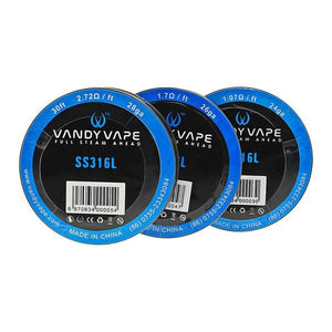 VandyVape SS316L Wire Spool 30ft