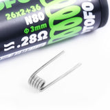 Wotofo Dual Core Fused Clapton N80 Wire 3mm - 0.28ohm 10PCS/Pack